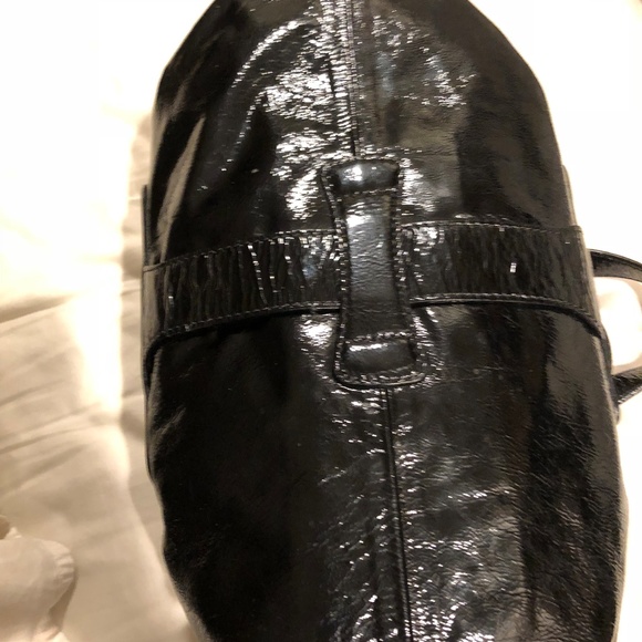 Authentic Jimmy Choo Black Patent Ramona Handbag - Picture 5 of 8